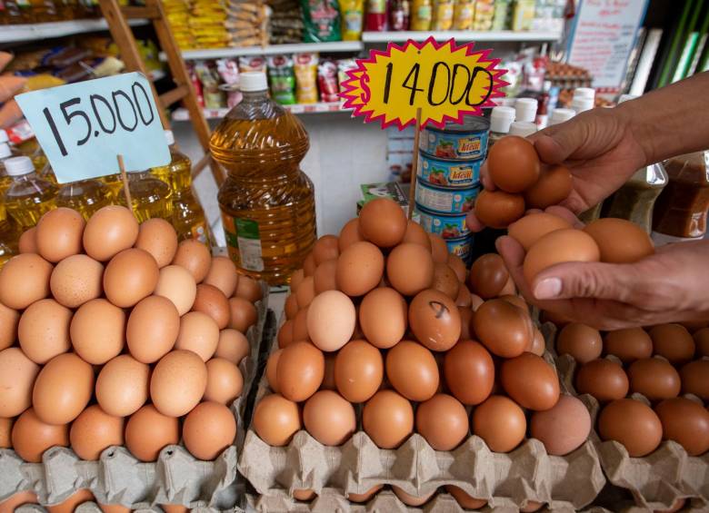 Los alimentos siguen siendo la división de gasto que más presiona el bolsillo de los colombianos. Las papas, frutas, huevos, aceites comestibles y carne de res son los más caros. FOTO Edwin Bustamante