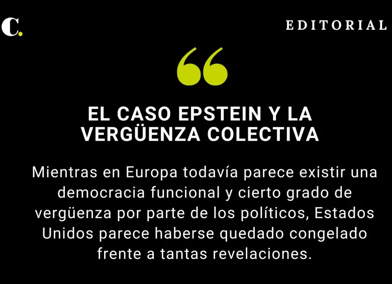 El caso Epstein y la vergüenza colectiva