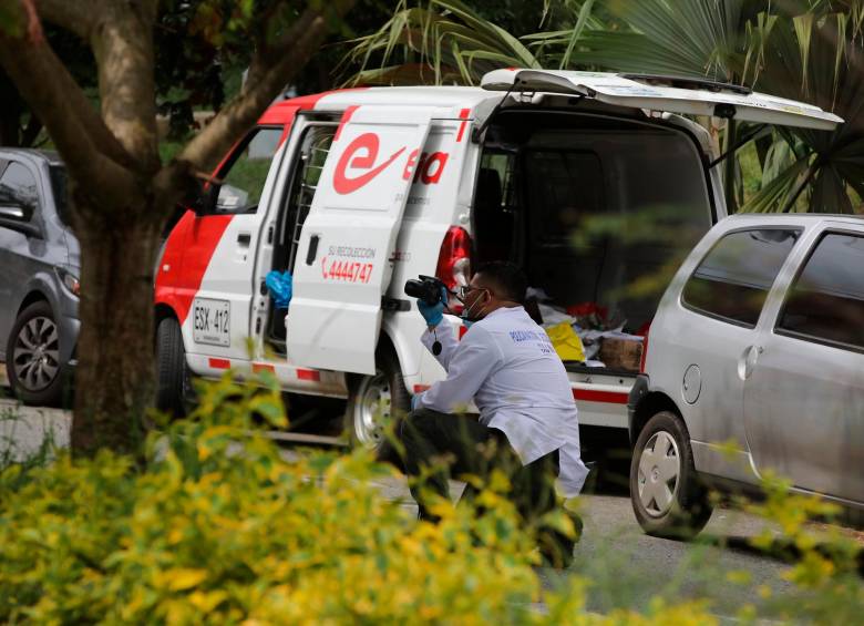 Los homicidios en hechos de hurto ya dejaron 12 personas muertas, entre víctimas y victimarios. La imagen corresponde a un hecho registrado el 6 de enero en La Campiña. FOTO EDWIN BUSTAMANTE