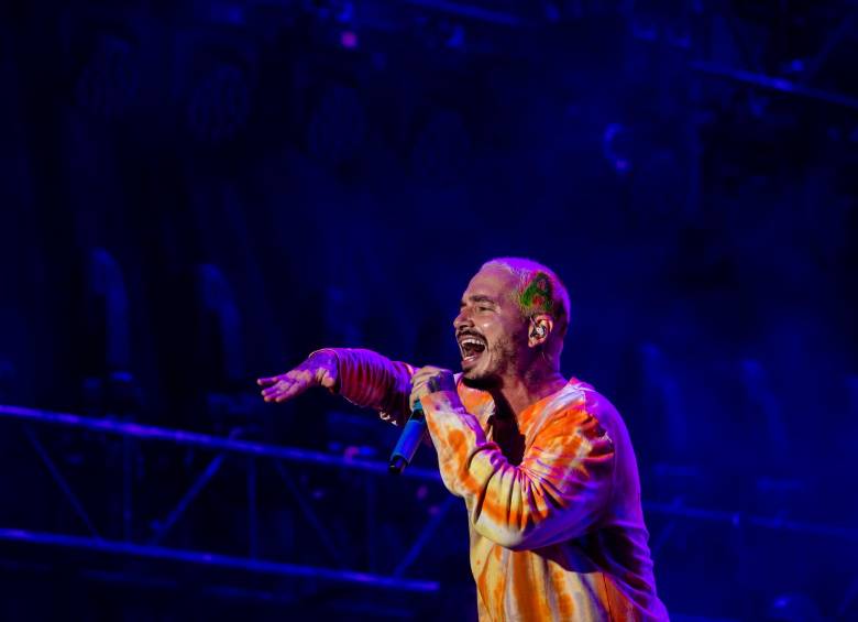 J Balvin expresó hace unos días que “daría todo por la salud de mamá”. FOTO CARLOS VELÁSQUEZ.