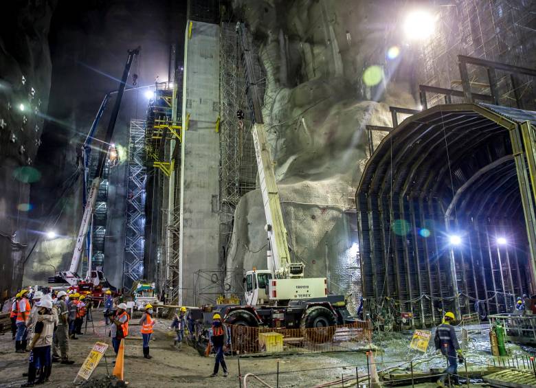 Según el cronograma de EPM, la última unidad de generación se pondrá en funcionamiento en 2025. FOTO juan antonio sánchez