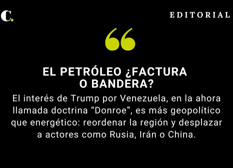 El petróleo ¿Factura o bandera?