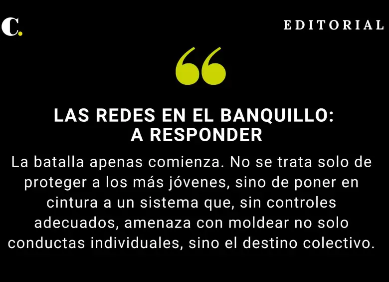 Las redes en el banquillo: a responder