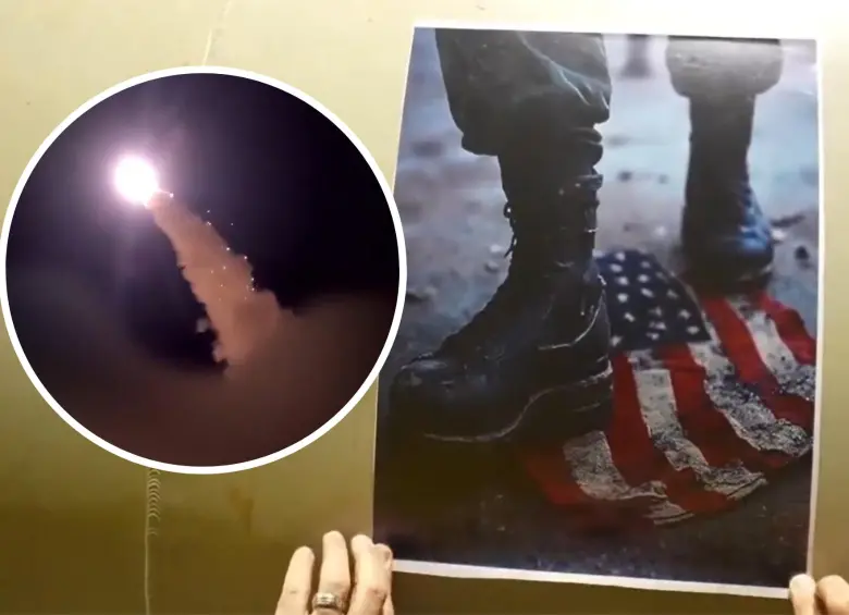 Escalada del conflicto entre Estados Unidos e Irán completa tres meses de guerra y mantiene la tensión en la región. Foto: Captura de video publicado por la Guardia Revolucionaria Iraní