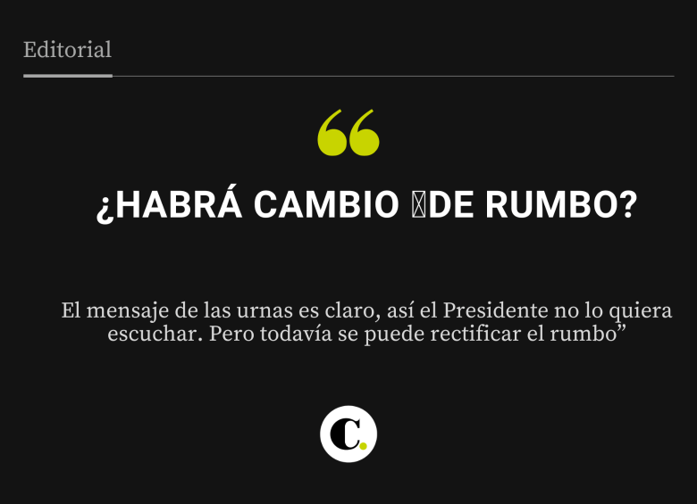 ¿Habrá cambio de rumbo?