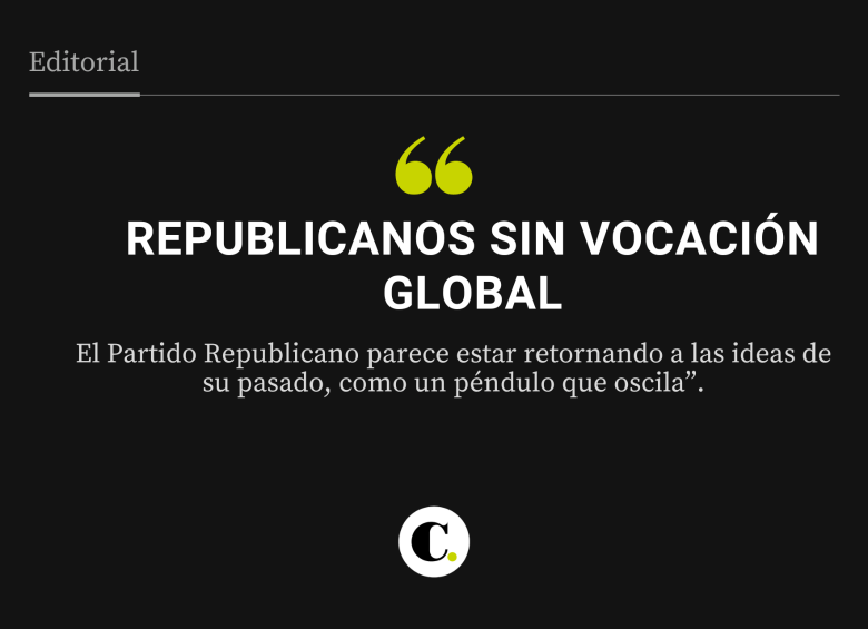 Republicanos sin vocación global
