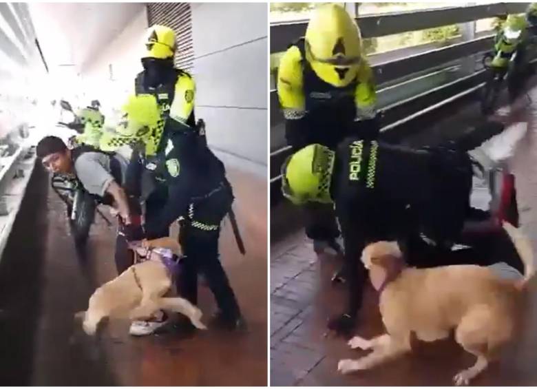 Para muchos internautas fue un exceso del uso de la fuerza. FOTO: Captura de video de redes sociales @ULTIMAHORAENX