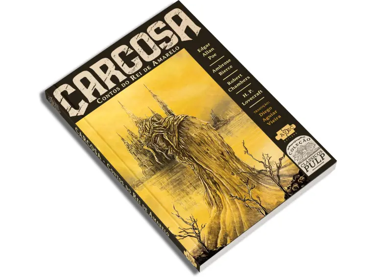 La editorial brasileña Grupo Ave reúne en su colección Clássicos Pulp a Poe, Bierce, Chambers y Lovecraft, los cuatro pilares del horror cósmico que alimenta el universo de Saros. FOTO cortesía Grupo Ave