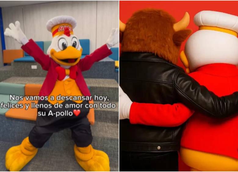 La empresa de pollo colombiano le respondió a todas las otras marcas que le han expresado su apoyo por la disputa legal que tienen en España. FOTO: CAPTURA REDES SOCIALES FRISBY Y CORTESÍA