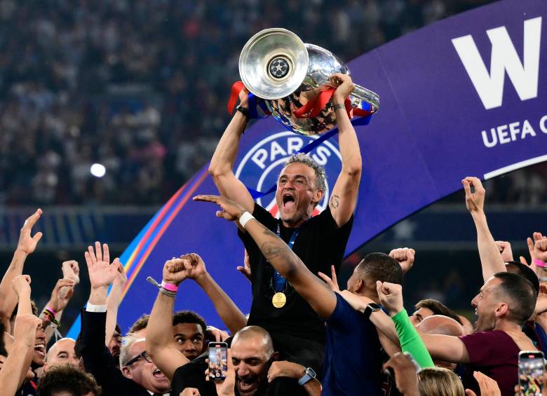 PSG logró el anhelado título de Champions. FOTO: AFP