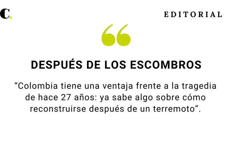 Después de los escombros