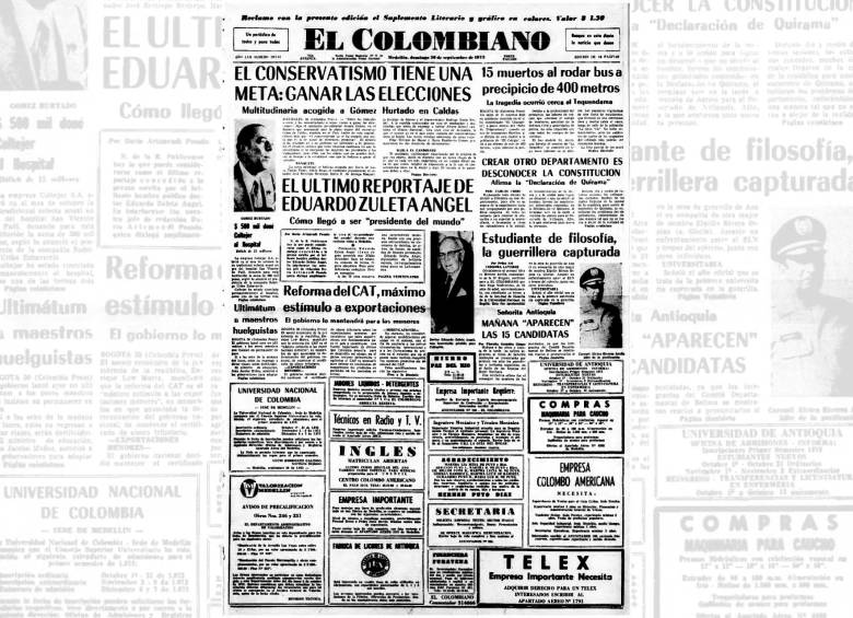 Un día como hoy 30 de septiembre