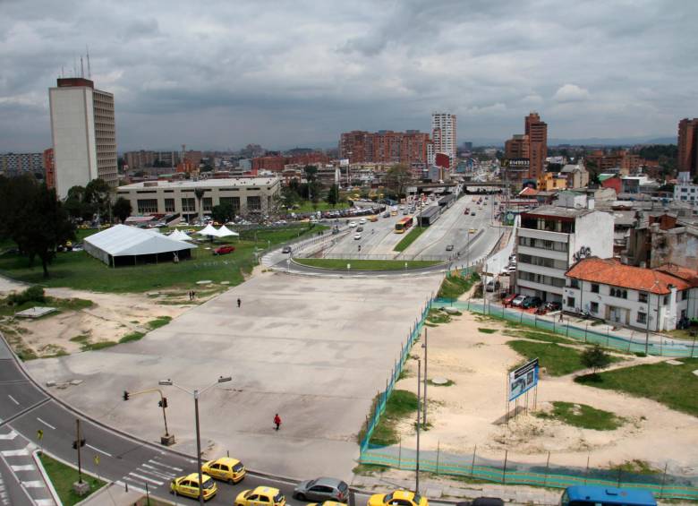 En este espacio se construirá en Bogotá el Museo de la Memoria. FOTO: COLPRENSA