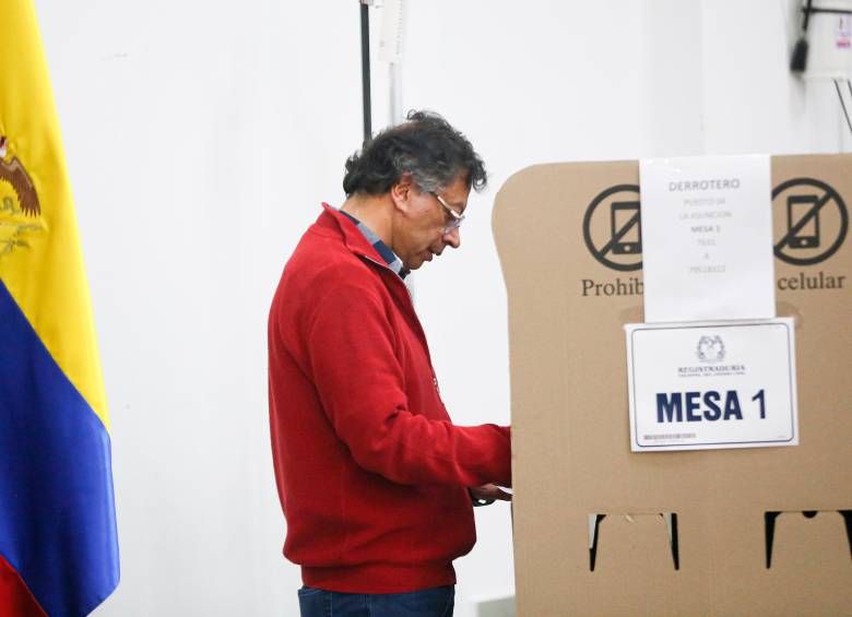 Gustavo Petro, presidente de Colombia. FOTO: Colprensa
