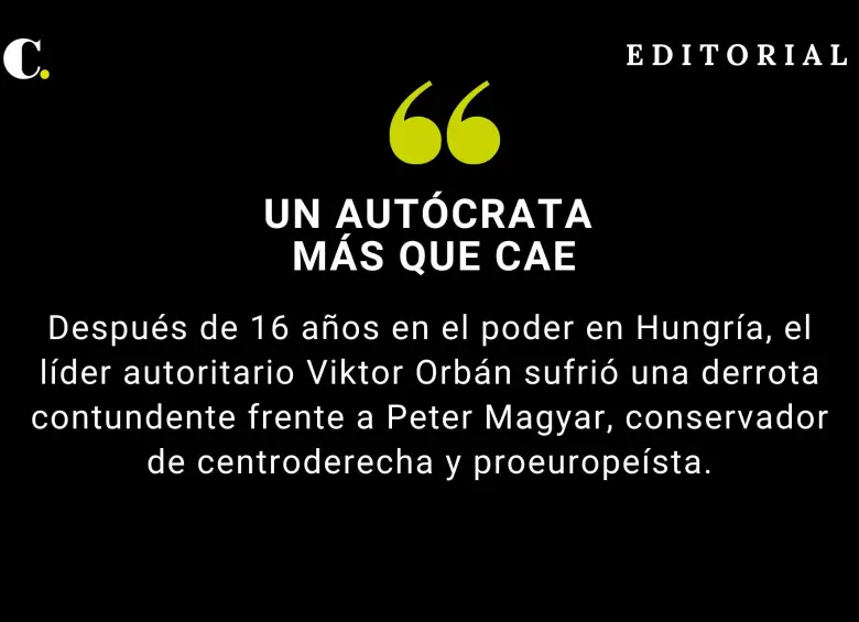 Un autócrata más que cae