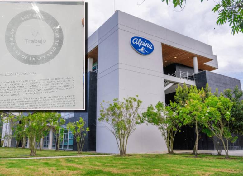 Según la cartera laboral, las áreas afectadas permanecerán cerradas mientras se adelantan las investigaciones técnicas y laborales Foto: Cortesía y Mintrabajo