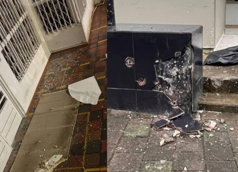 Dos ataques simultáneos sacudieron al departamento del Caquetá en la noche del jueves. Fotos: redes sociales 