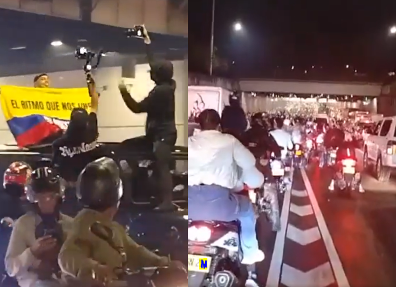 Ryan Castro colapsó las calles de Medellín en la noche del miércoles. FOTO: EL COLOMBIANO