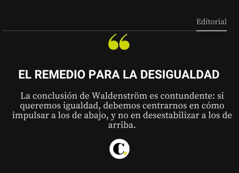 El remedio para la desigualdad
