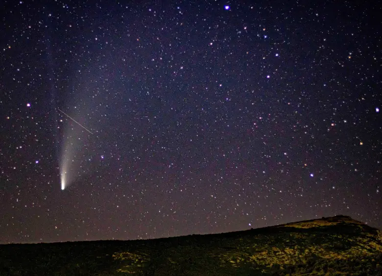 El paso de las Gemínidas es una de las lluvias de meteoros más intensas del año. FOTO Getty Images