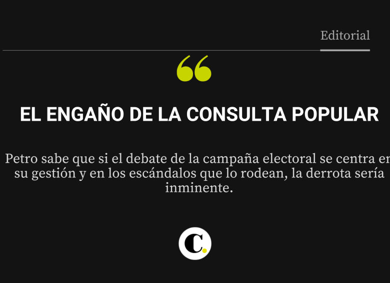 El engaño de la consulta popular