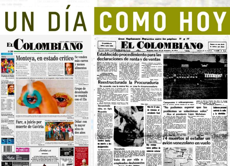 Un día como hoy 23 de diciembre