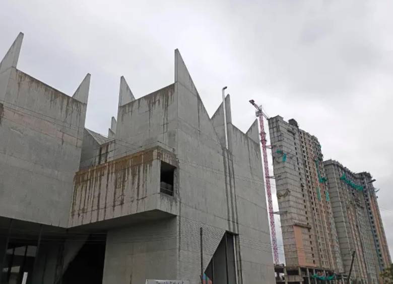 Las obras del Museo de la Memoria llevaban más de tres años paradas. Foto: Archivo.