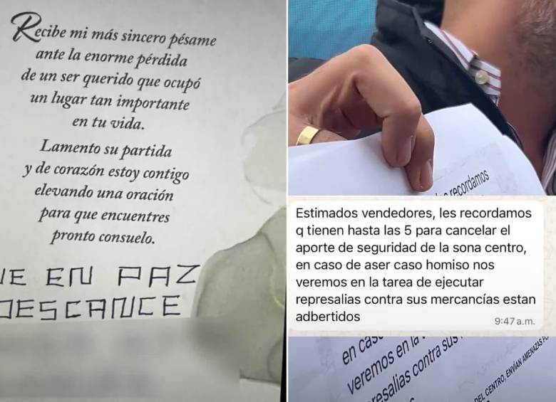 Alerta en Bucaramanga: comerciantes reciben amenazas extorsivas con coronas fúnebres