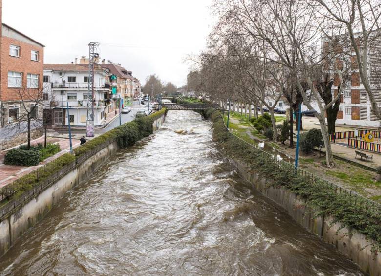 Emergencia en Madrid, España, por las fuertes lluvias. FOTO: Getty