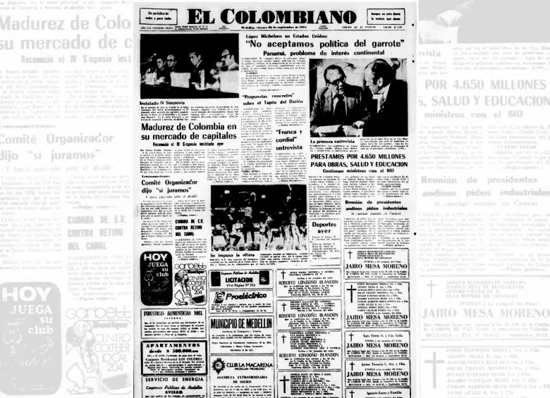 Un día como hoy 26 de septiembre