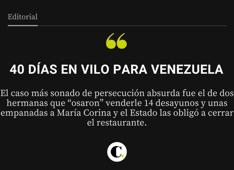 40 días en vilo para Venezuela
