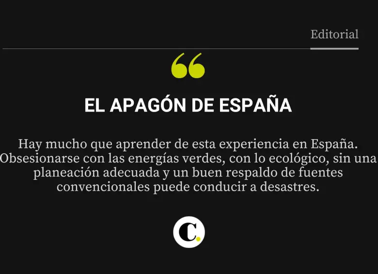 El apagón de España