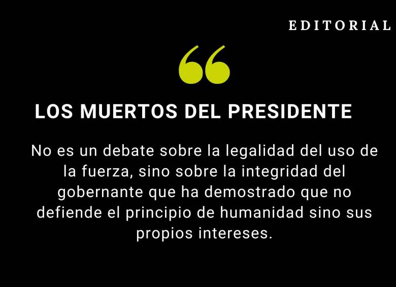 Los muertos del Presidente