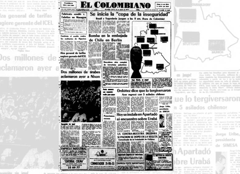 Un día como hoy 13 de junio