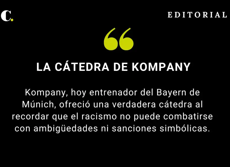 La cátedra de Kompany