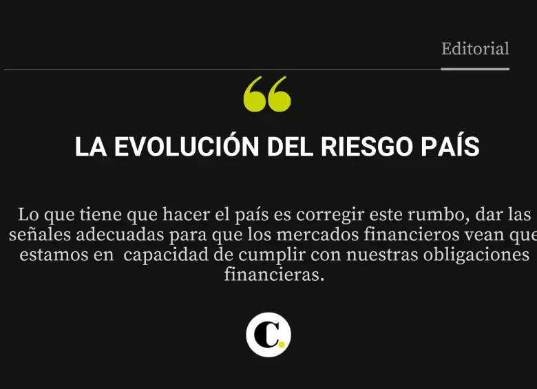 La evolución del riesgo país
