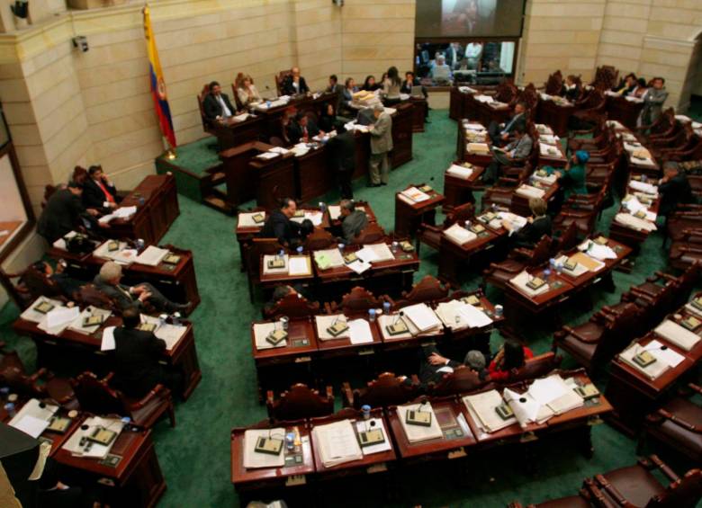 En el legislativo se debatirá y discutirá la iniciativa. FOTO Colprensa