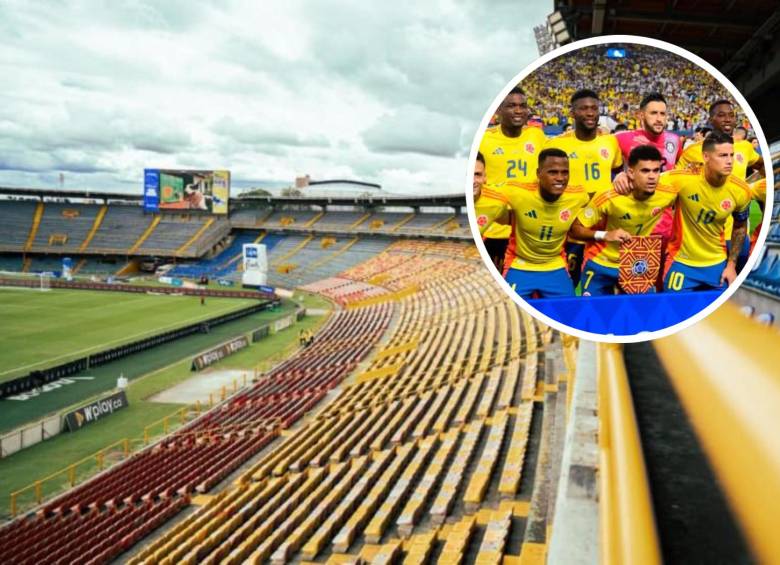Desde las 2:00 p. m. de este lunes 1 de junio, las puertas del estadio El Campín estarán abiertas para el ingreso de los 35.000 aficionados que asistirán al partido de despedida de la Selección Colombia frente a Costa Rica. FOTO: Juan Antonio Sánchez y Sencia