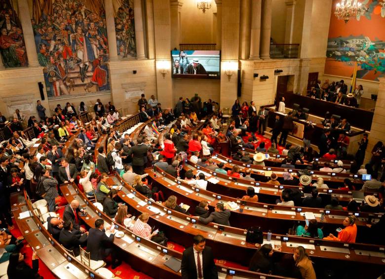 El plazo para que el Congreso apruebe el Plan Nacional de Desarrollo del Gobierno Petro vence el 7 de mayo. FOTO Colprensa