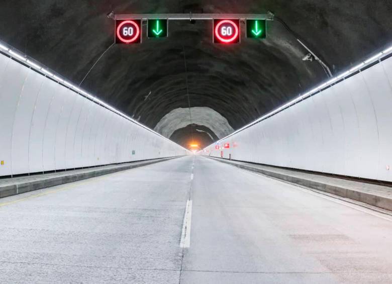 Grandes sorpresas se llevarán los usuarios del nuevo túnel de Occidente, que podrán cruzarlo desde este jueves 4 de agosto. FOTO CORTESÍA