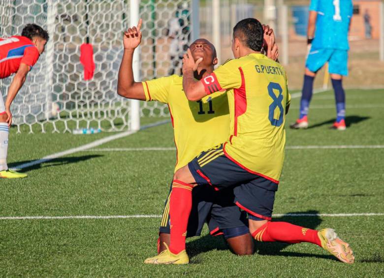 La Selección Colombia venció 3-0 a Chile y se instaló en la semifinal del fútbol masculino de los juegos Suramericanos. FOTO CORTESÍA ASUNCION2022