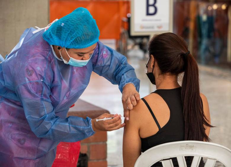 La red de Metrosalud también está habilitada para la aplicación de vacunas. FOTO: Camilo Suárez