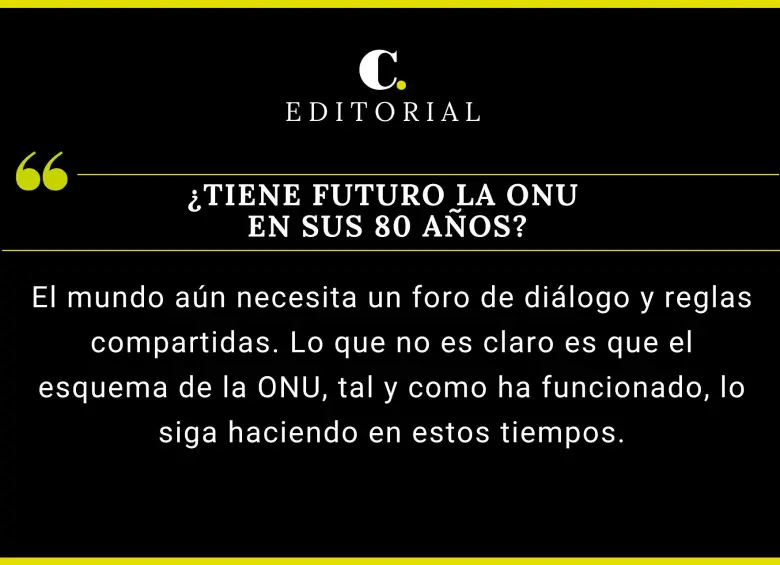 ¿Tiene futuro la ONU en sus 80 años?