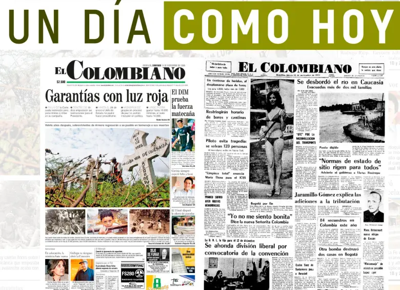 Un día como hoy 13 de noviembre