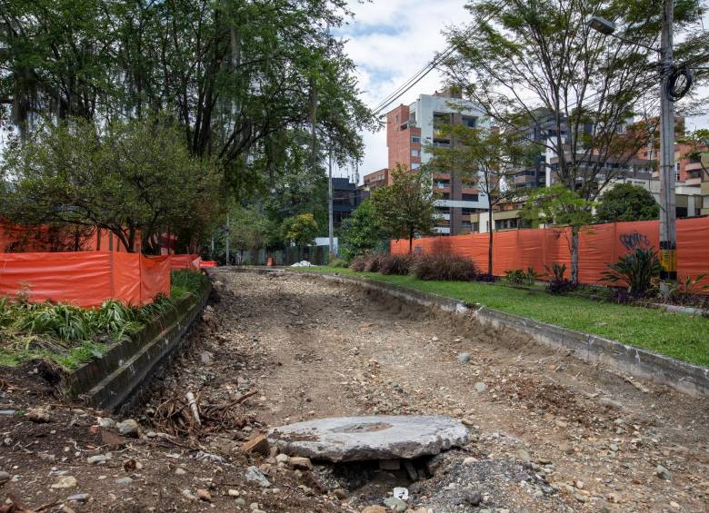 Así quedaron las obras del Tramo 2B luego de la orden de para que dio el Consejo de Estado a mitad de febrero. FOTO EDWIN BUSTAMANTE