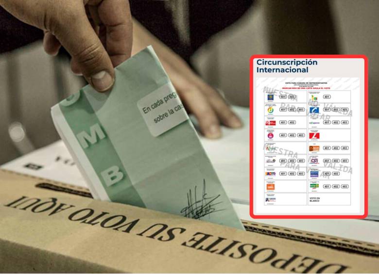 Hay más de 1.250.000 colombianos habilitados para votar en las diferentes embajadas y consultados del país en el extranjero. FOTO: Registraduría.