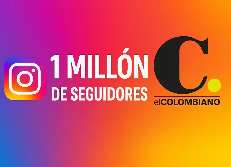 La cuenta de EL COLOMBIANO en Instagram alcanzó el millón de seguidores.