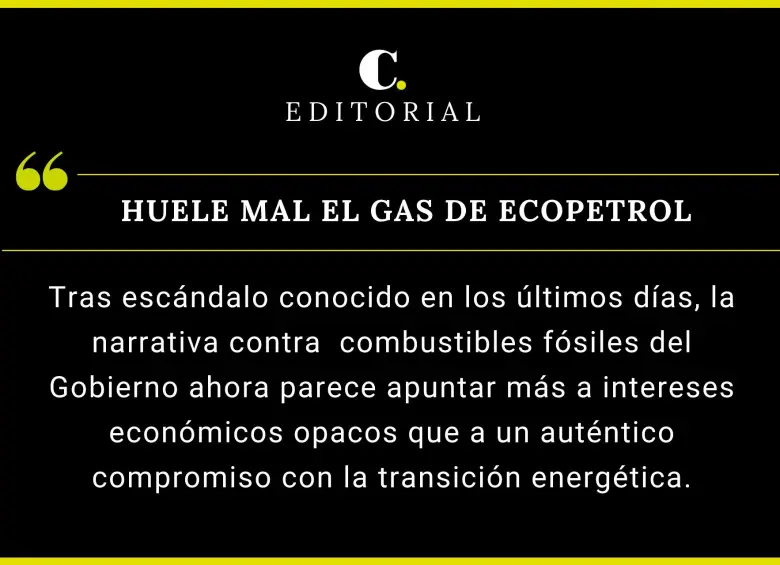 Huele mal el gas de Ecopetrol
