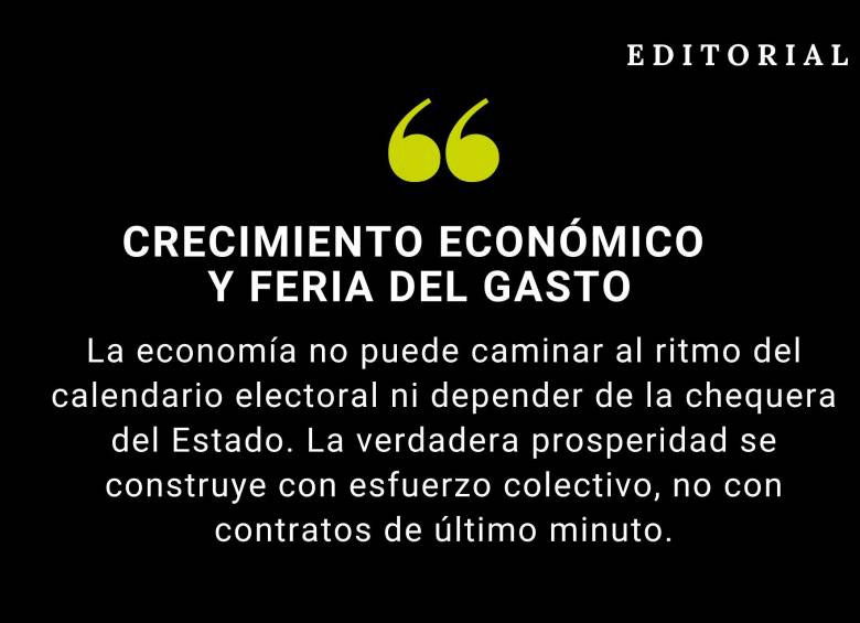 Crecimiento económico y feria del gasto