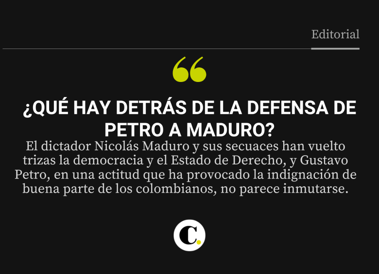 ¿Qué hay detrás de la defensa de Petro a Maduro?